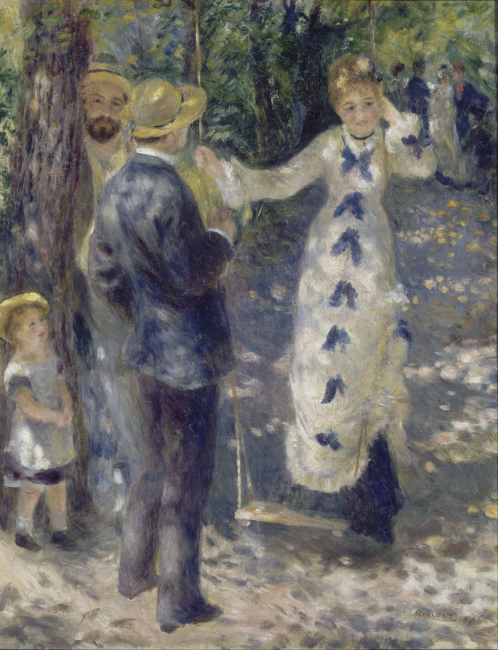 El columpio, 1876 - Pierre-Auguste Renoir