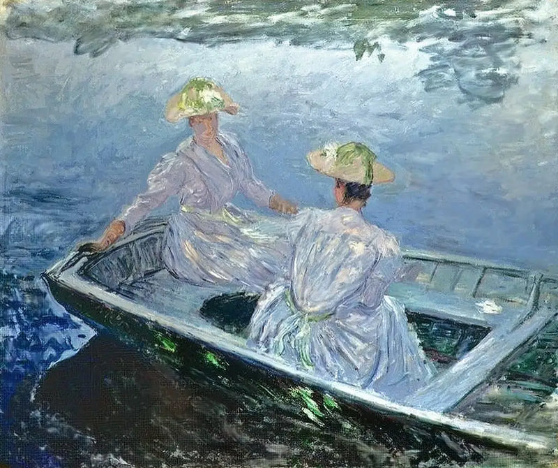 La Barca azul - Claude Monet