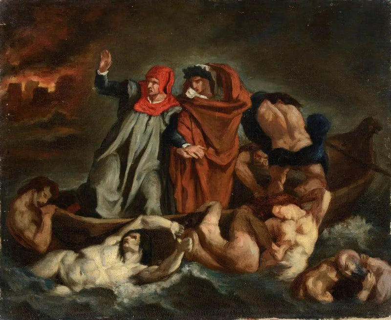 La Barca de Dante - Édouard Manet