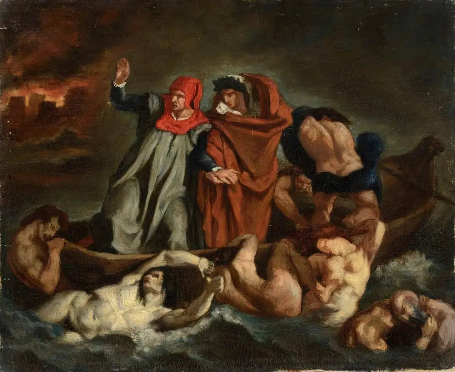 La Barca de Dante - Édouard Manet