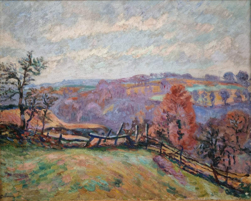 La barrera en Crozant - Armand Guillaumin