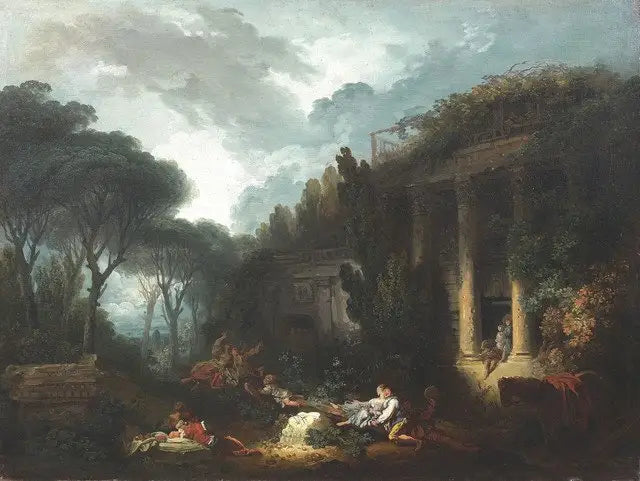 La Bascule - Jean-Honoré Fragonard