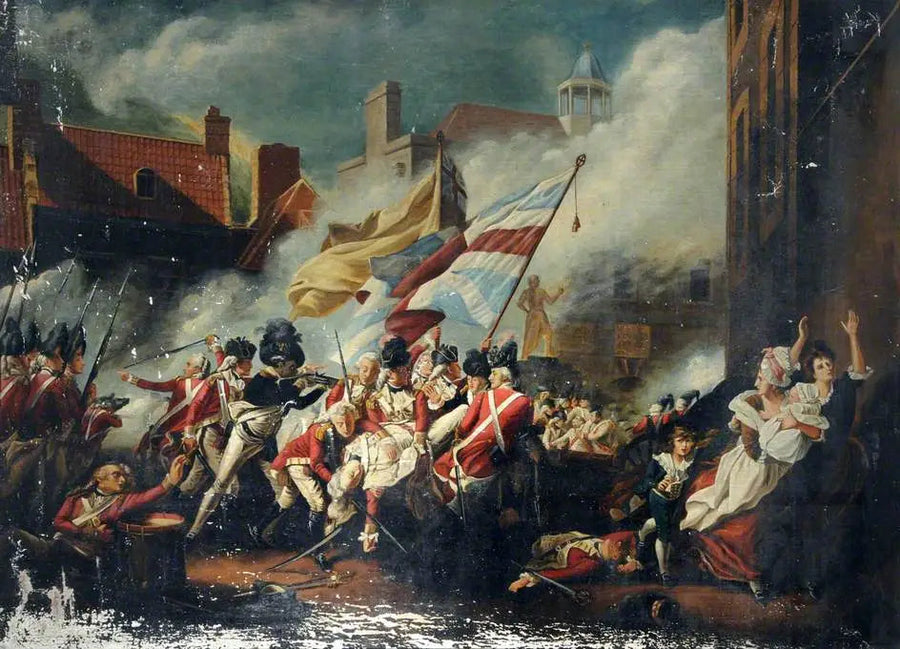 La batalla de Jersey - John Singleton Copley