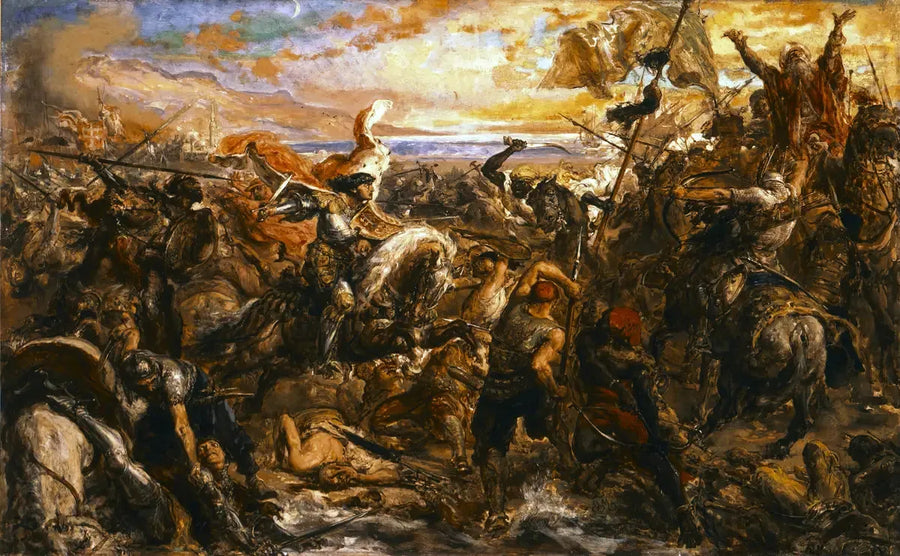La batalla de Varna - Jan Matejko