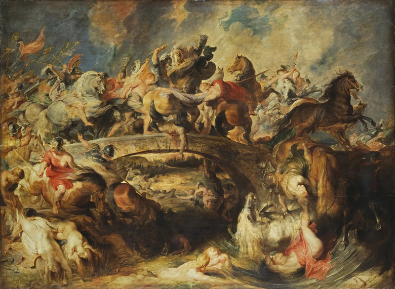 La Batalla de las Amazonas - Peter Paul Rubens