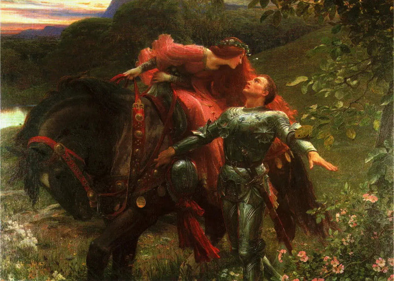 La Bella Dama sin Misericordia - Frank Bernard Dicksee