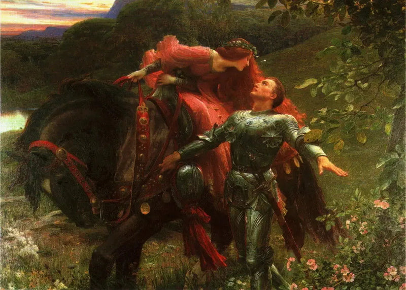 La Bella Dama sin Misericordia - Frank Bernard Dicksee