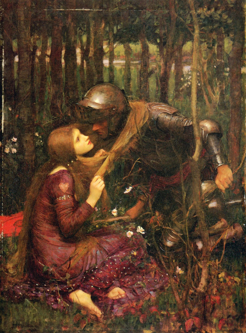 La bella dama sin piedad - John William Waterhouse