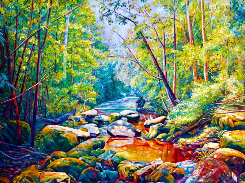 El hermoso bosque  | 160 X 120 cm