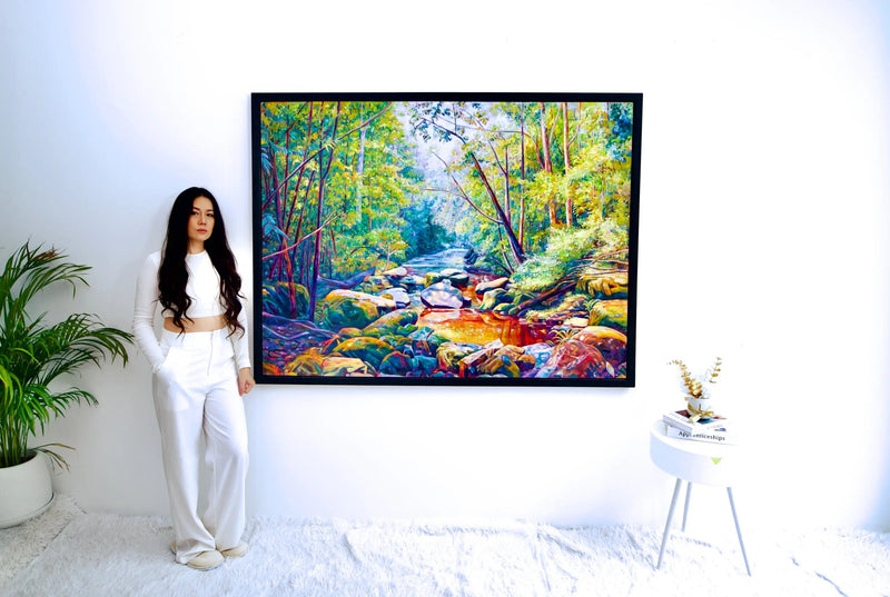 El hermoso bosque  | 160 X 120 cm