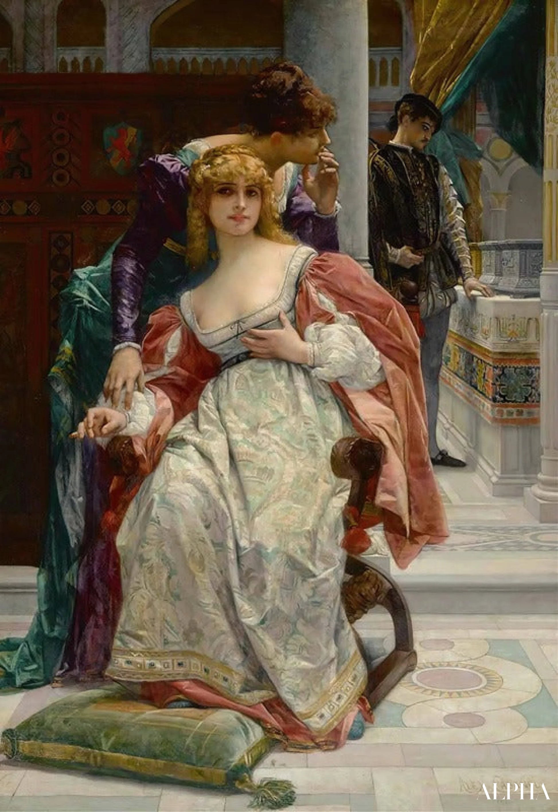 La Belle Portia - Alexandre Cabanel Reproductions de tableaux à la peinture à l’huile
