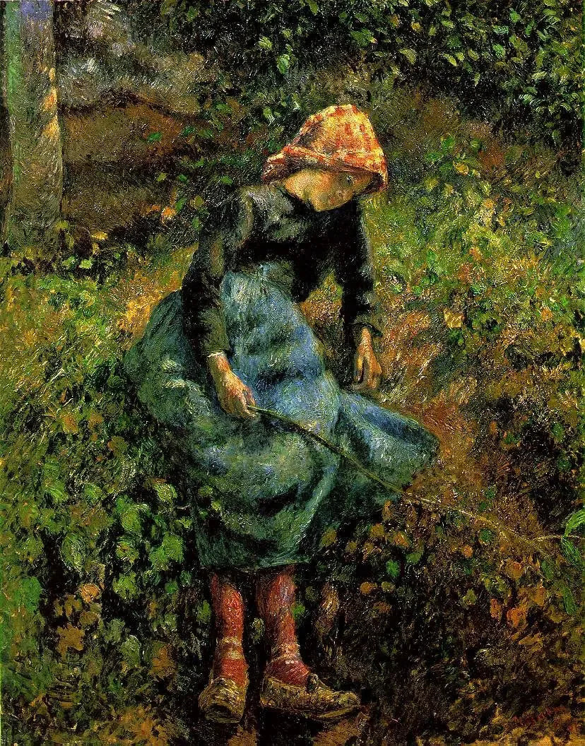 La Pastora - Camille Pissarro