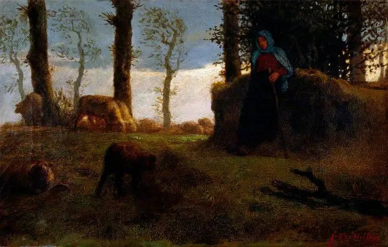 La campesina - Jean-François Millet