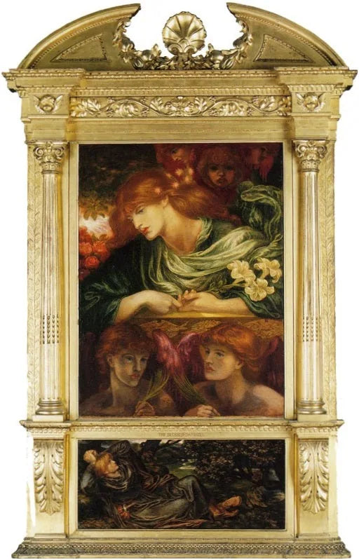 La bienaventurada damisela - Dante Gabriel Rossetti