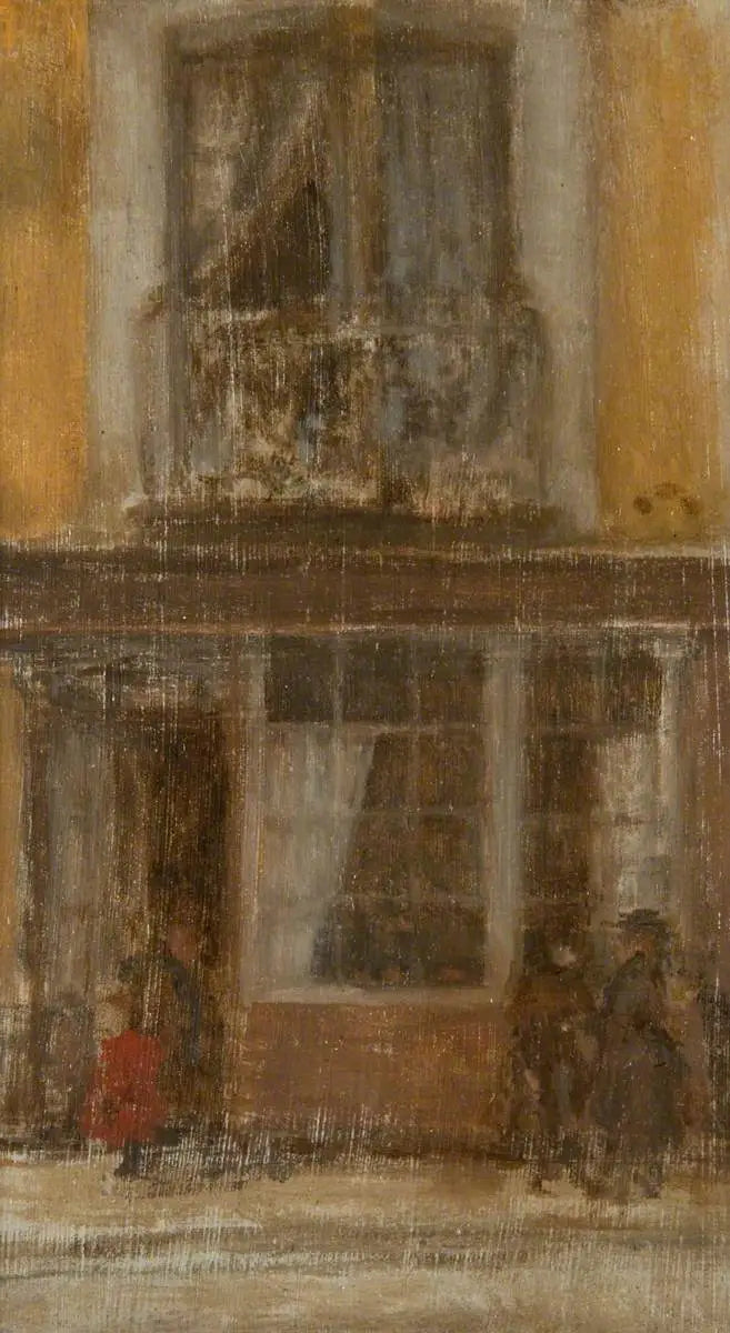La Lavandera, Dieppe - James Abbott McNeill Whistler