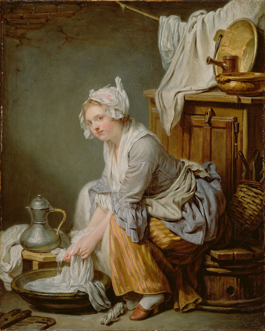 La Lavandera - Jean-Baptiste Greuze