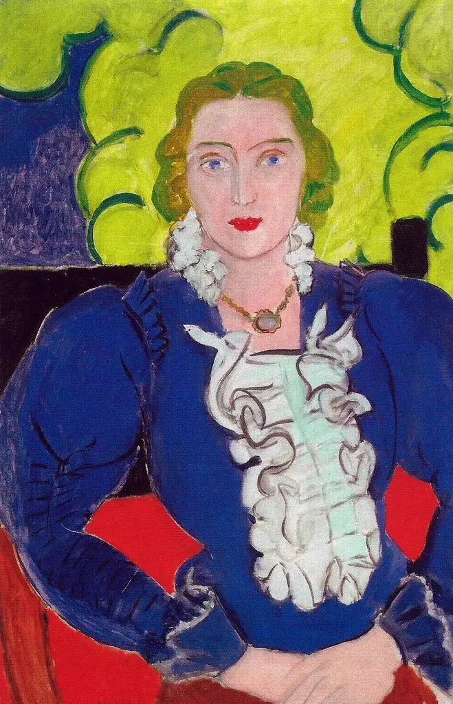 La Blusa azul - Henri Matisse