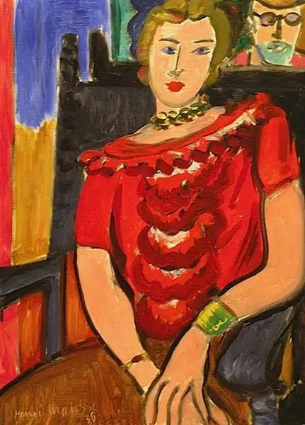La Blusa roja - Henri Matisse