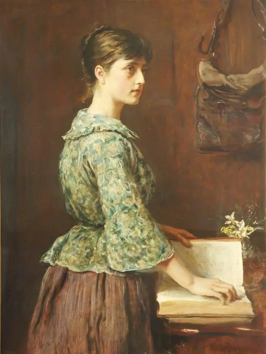 La buena resolución - John Everett Millais