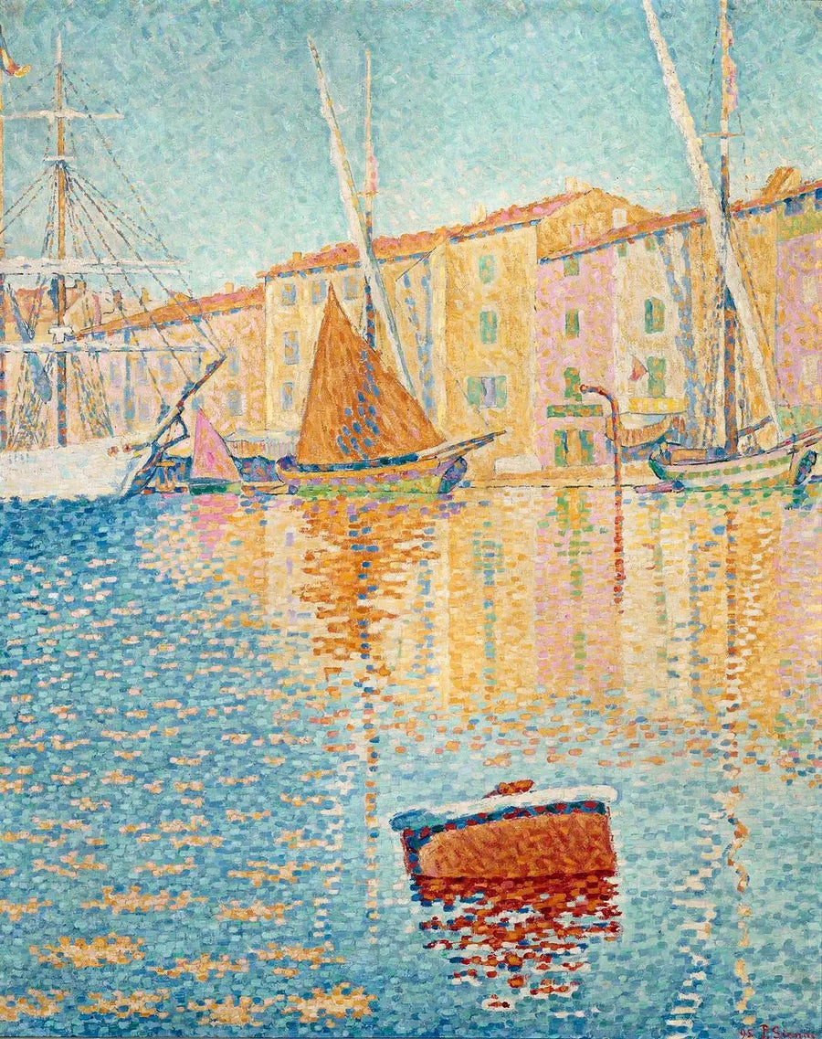 La boya roja - Paul Signac