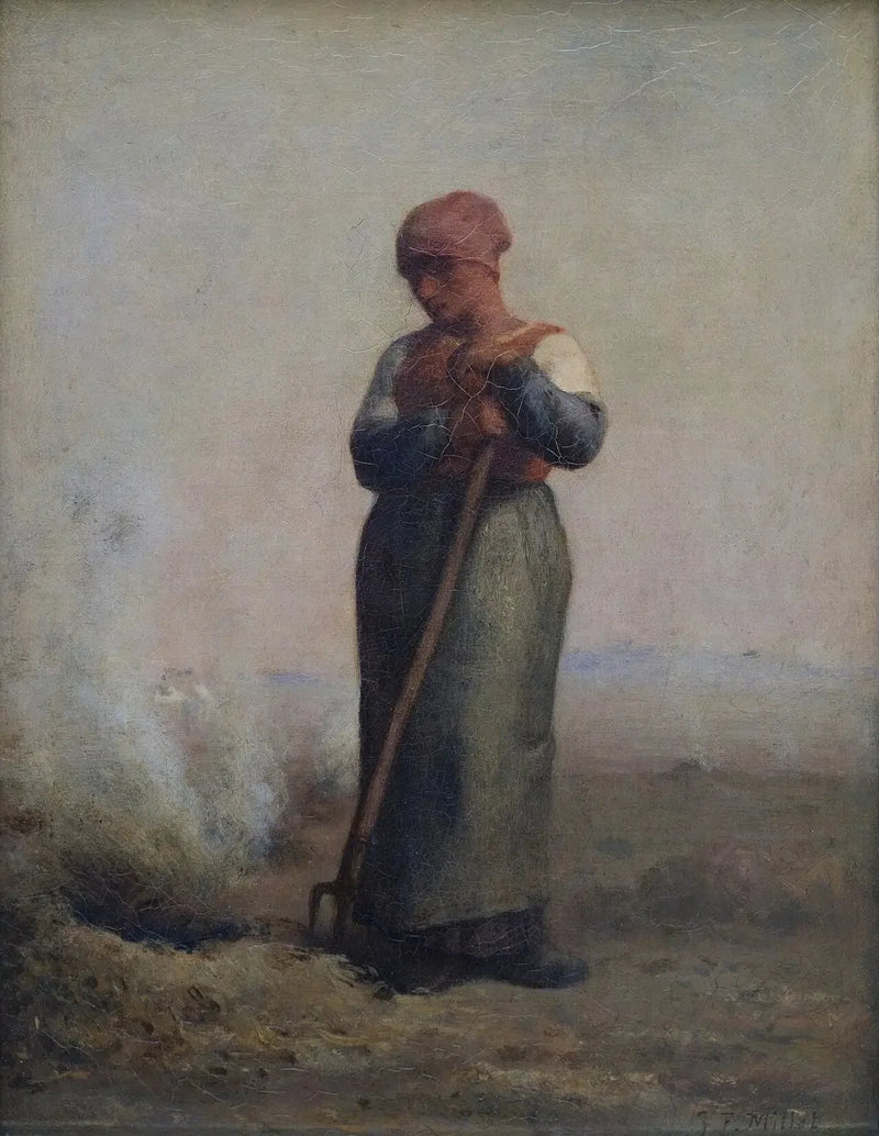La Quemadora de Hierbas - Jean-François Millet