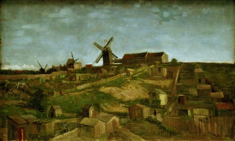 La colina de Montmartre - Vincent van Gogh