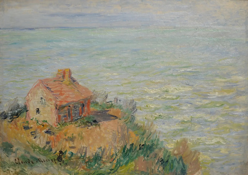 La Cabaña de los aduaneros. Efecto de la tarde - Claude Monet