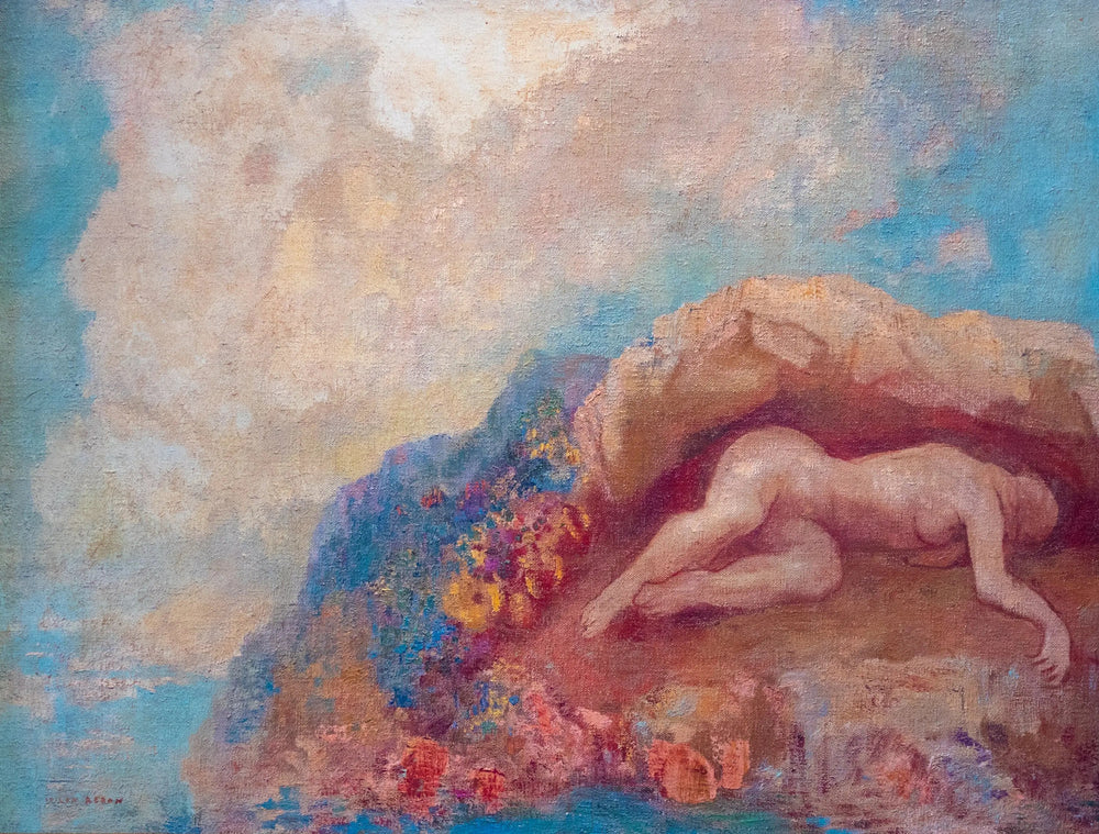 La captive - Odilon Redon image 1 tableau peint à l’huile sur toile