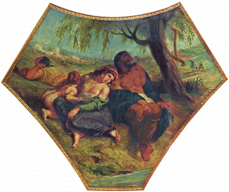 La Cautividad en Babilonia - Eugène Delacroix