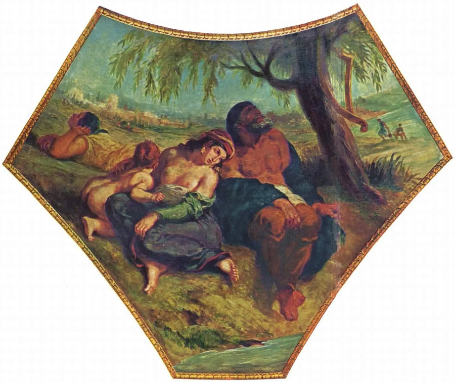La Cautividad en Babilonia - Eugène Delacroix