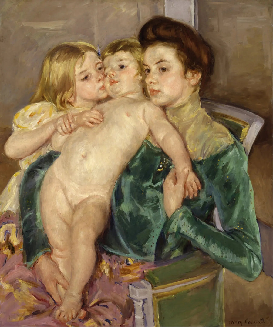 La Caricia - Mary Cassatt