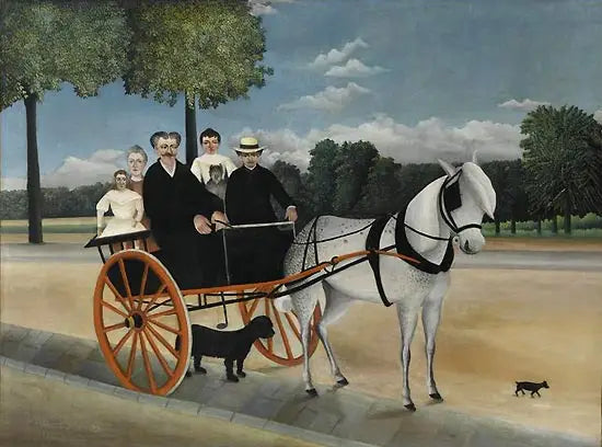La carreta del padre Junier - Henri Rousseau