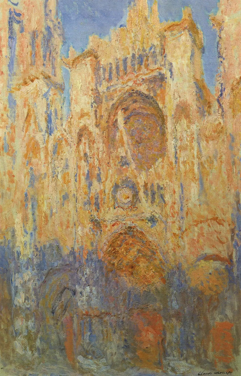 La Catedral de Rouen, Final del día - Claude Monet