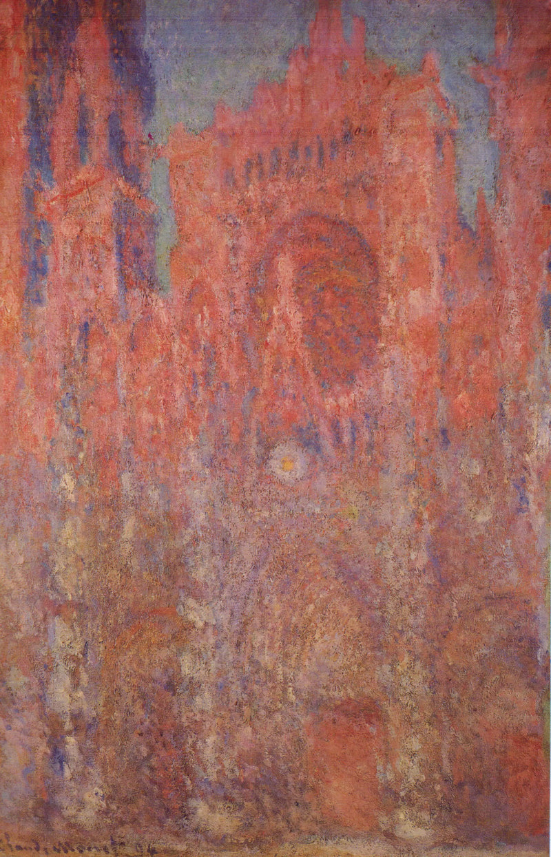La Catedral de Rouen, el Portal - Claude Monet