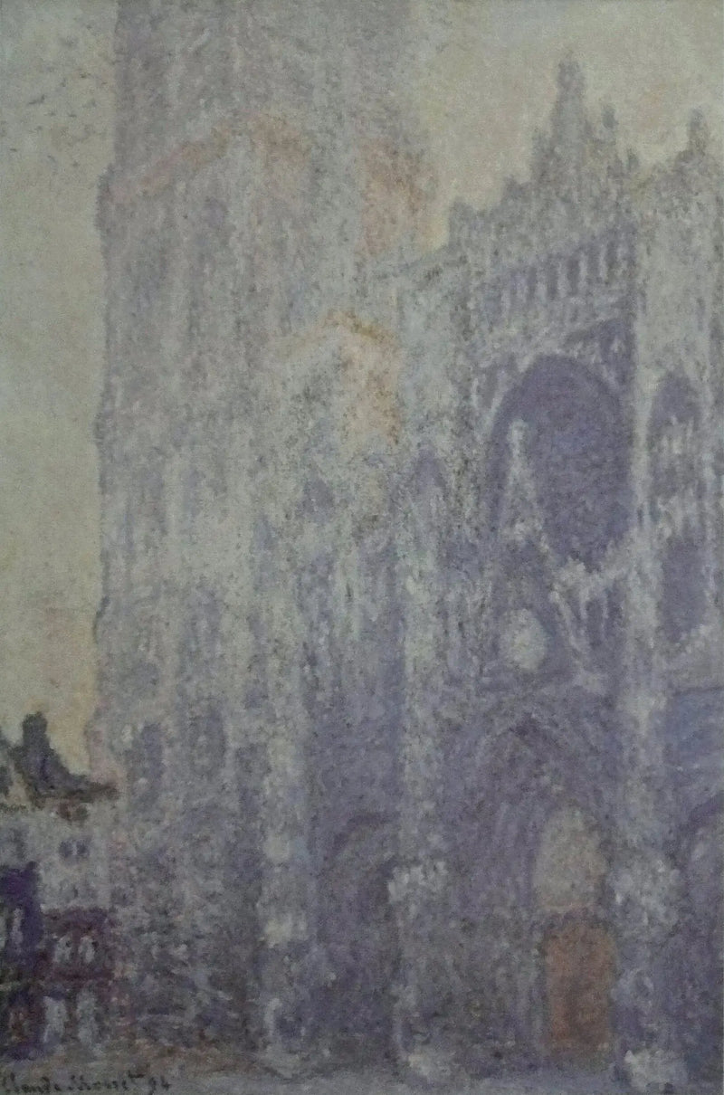 La Catedral de Rouen, el Portal y la Torre Saint-Romain, Efecto de la mañana - Claude Monet