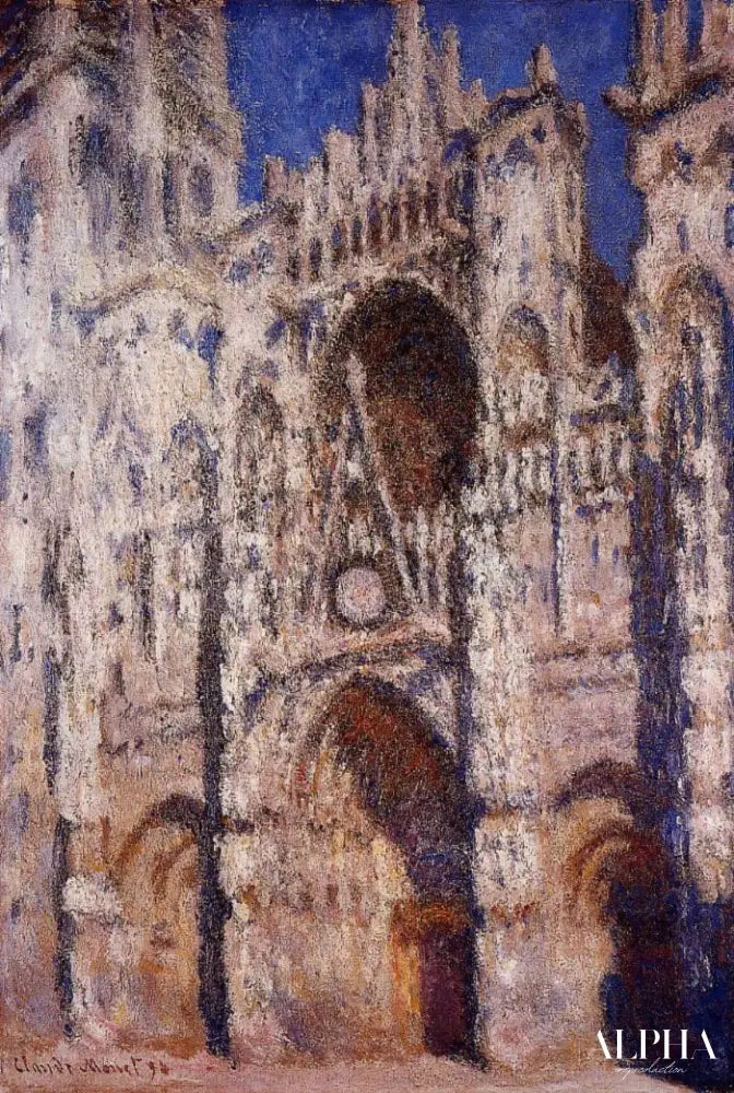 La Cathédrale de Rouen (W1361) - Claude Monet - Reproductions de tableaux et peintures haut de gamme