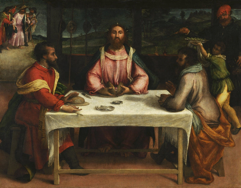 La Última Cena de Emaús - Lorenzo Lotto