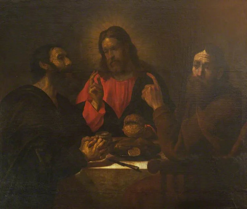 La Última Cena de Emaús - Ludovico Carracci