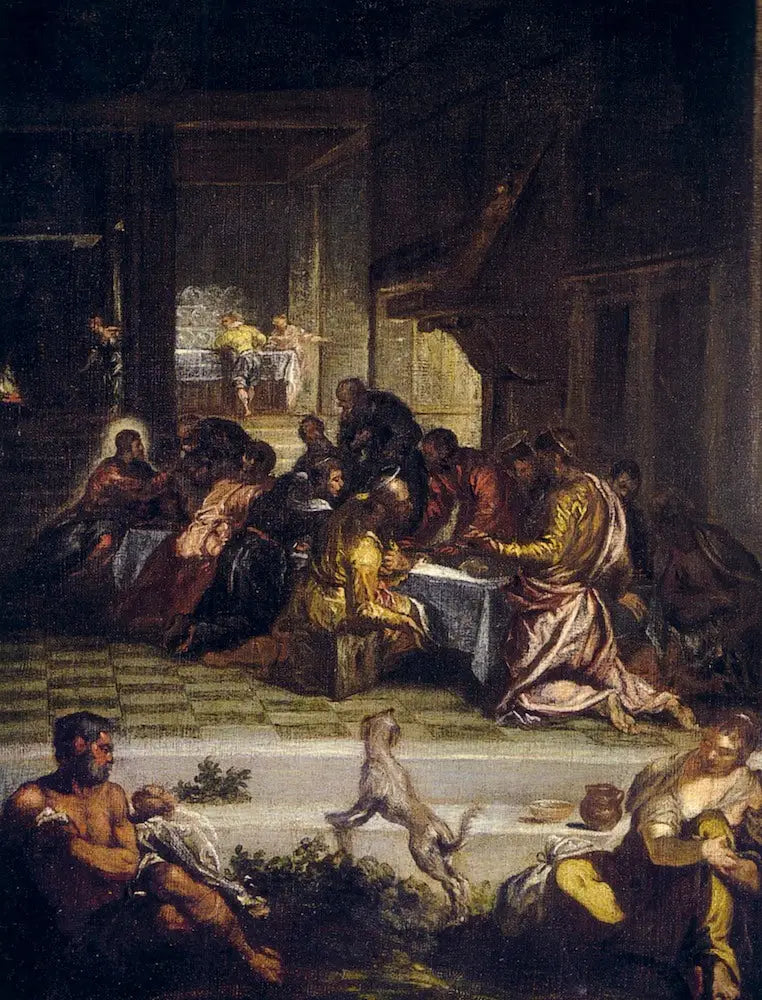 La Cène - Diego Velázquez image 1 reproduction de peinture à l’huile