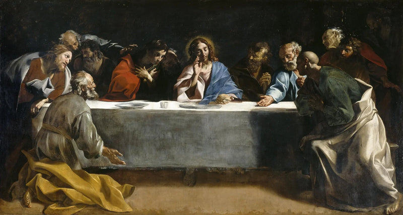 La Última Cena - Giovanni Lanfranco