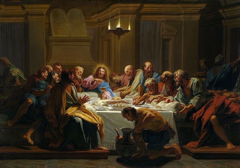 La Última Cena - Jean-Baptiste Jouvenet