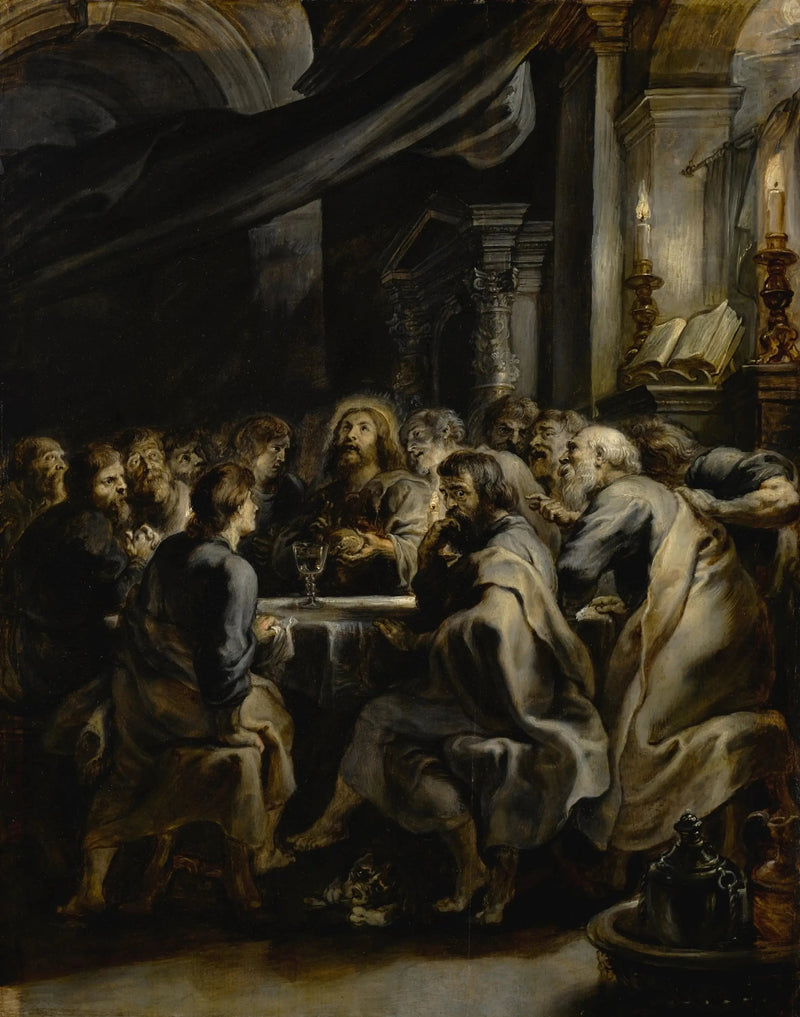 La Última Cena, circa 1631-1632 - Peter Paul Rubens