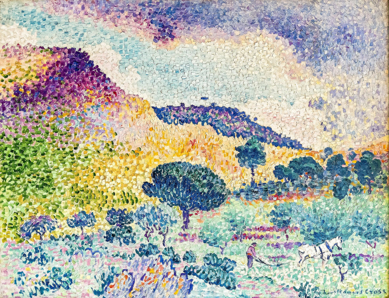 La Cadena de los Mores - Henri-Edmond Cross