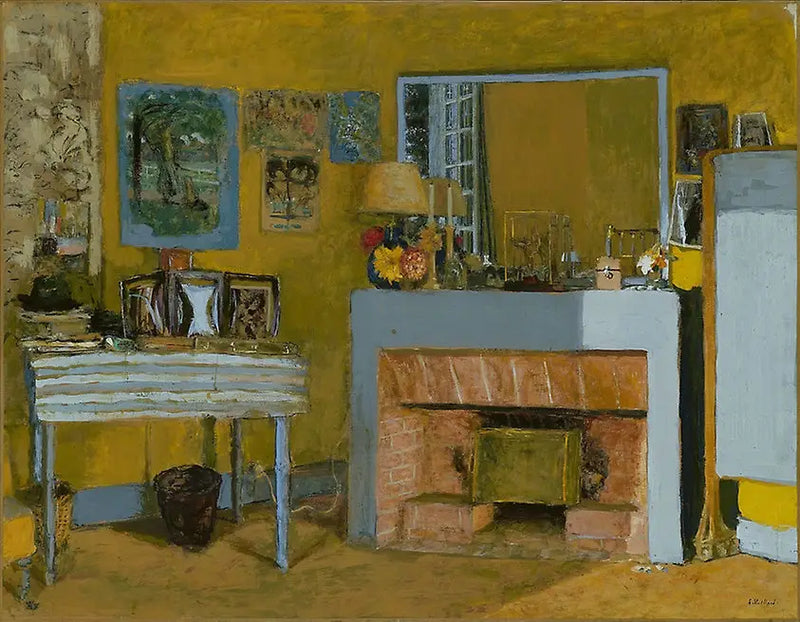 La habitación de Vuillard en Les Clayes - Édouard Vuillard