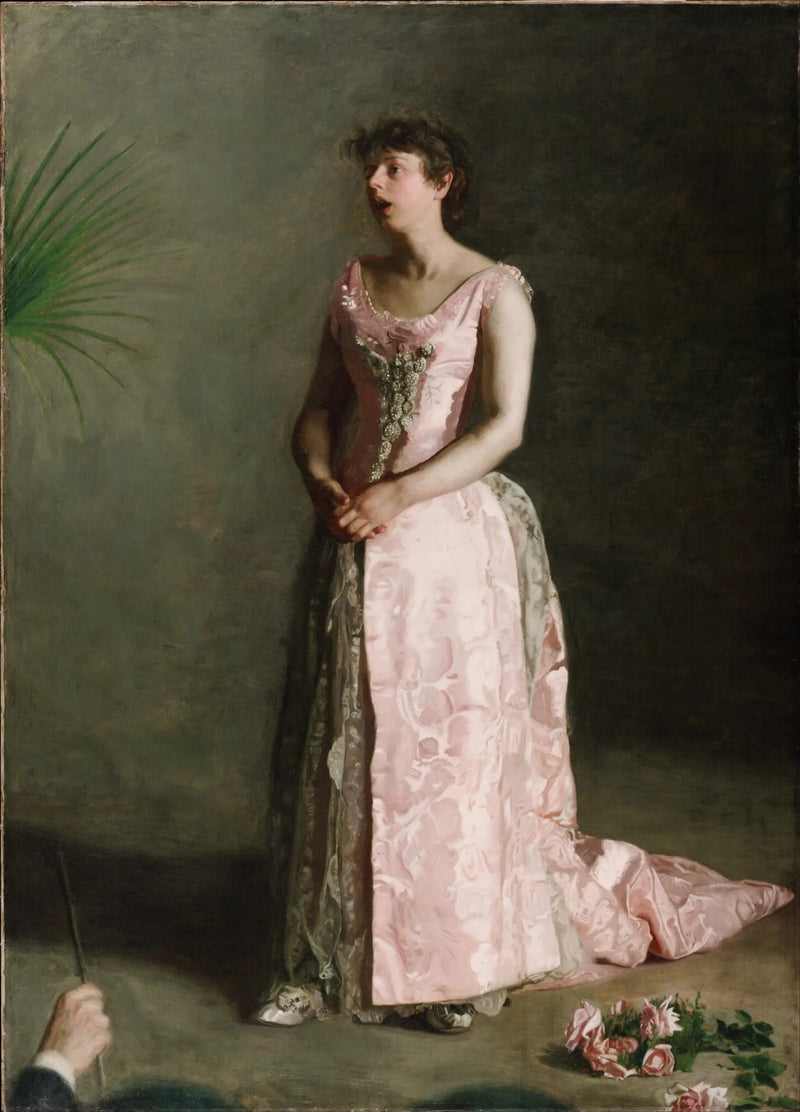 La cantante de conciertos - Thomas Eakins