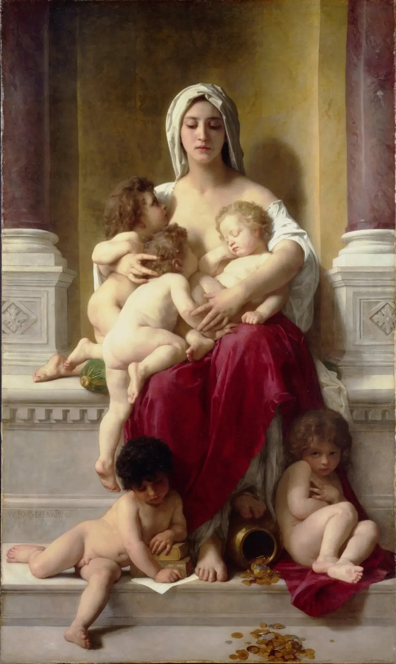 La Caridad - Bouguereau