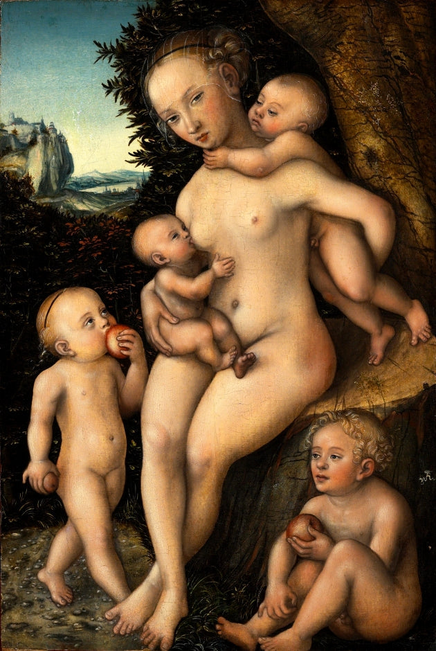 La Caridad - Lucas Cranach el Viejo