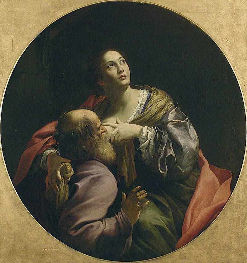 La Caridad Romana - Simon Vouet