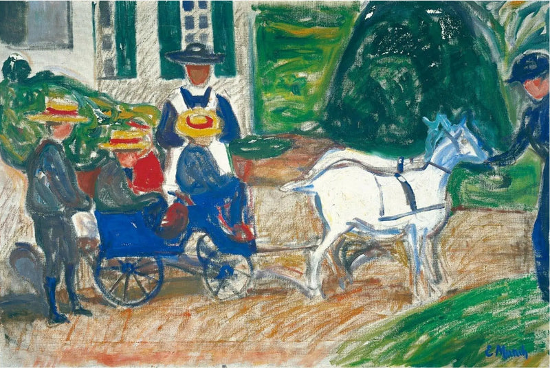 La Carreta de las Cabras - Edvard Munch