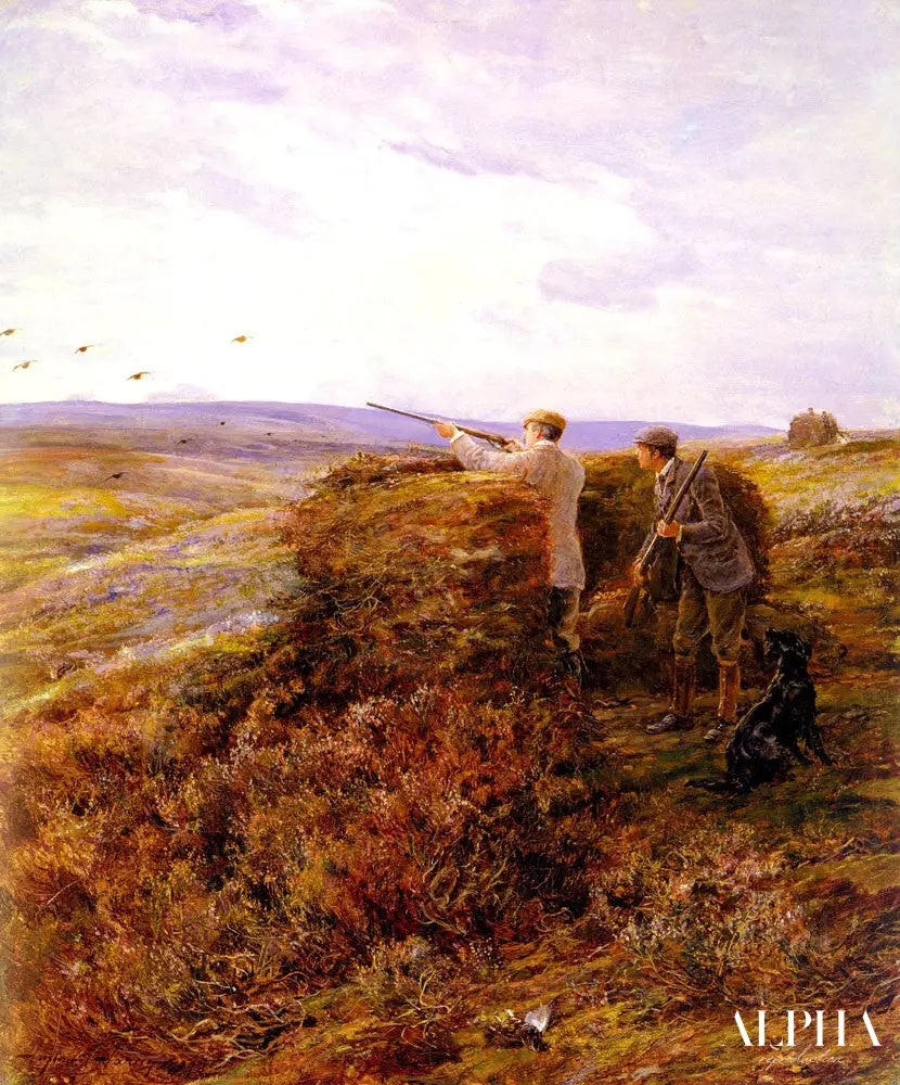 La chasse à la grouse, 1898 - Heywood Hardy - Reproductions de tableaux et peintures haut de gamme